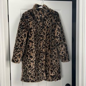 Velvet by Graham & Spencer Leopard coat
